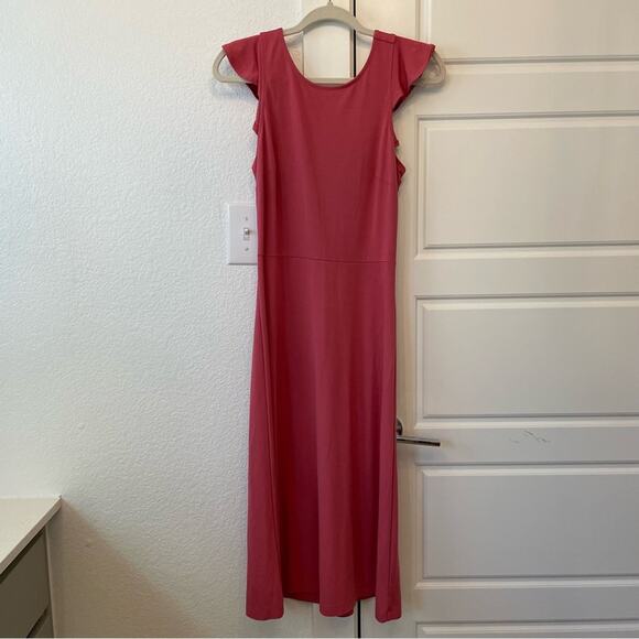 Boss Ruffle Midi Dress - Picture 1 of 6